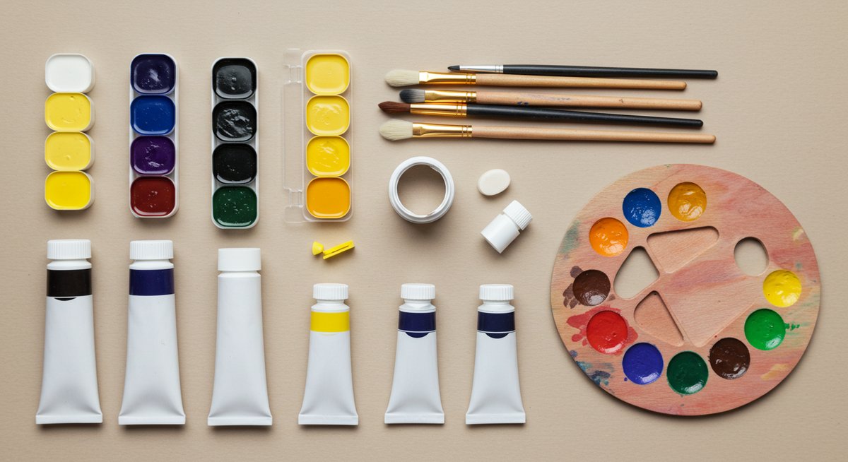 アクリル 絵の具の特徴