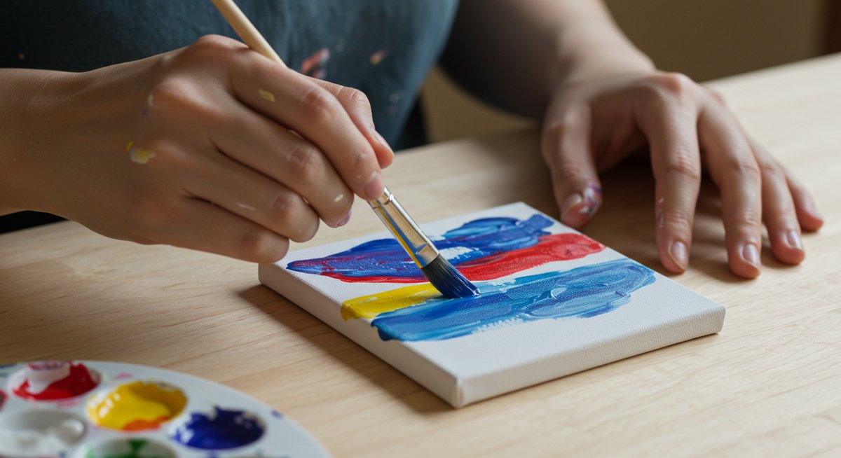 アクリル 絵の具の特徴