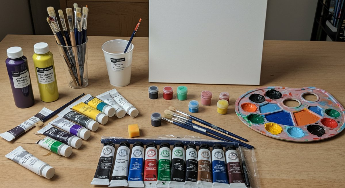 アクリル 絵の具の特徴