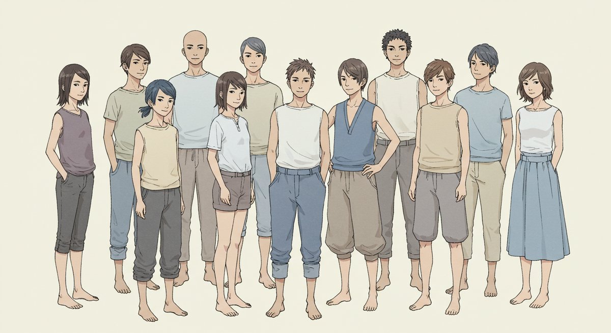 中性 キャラクター