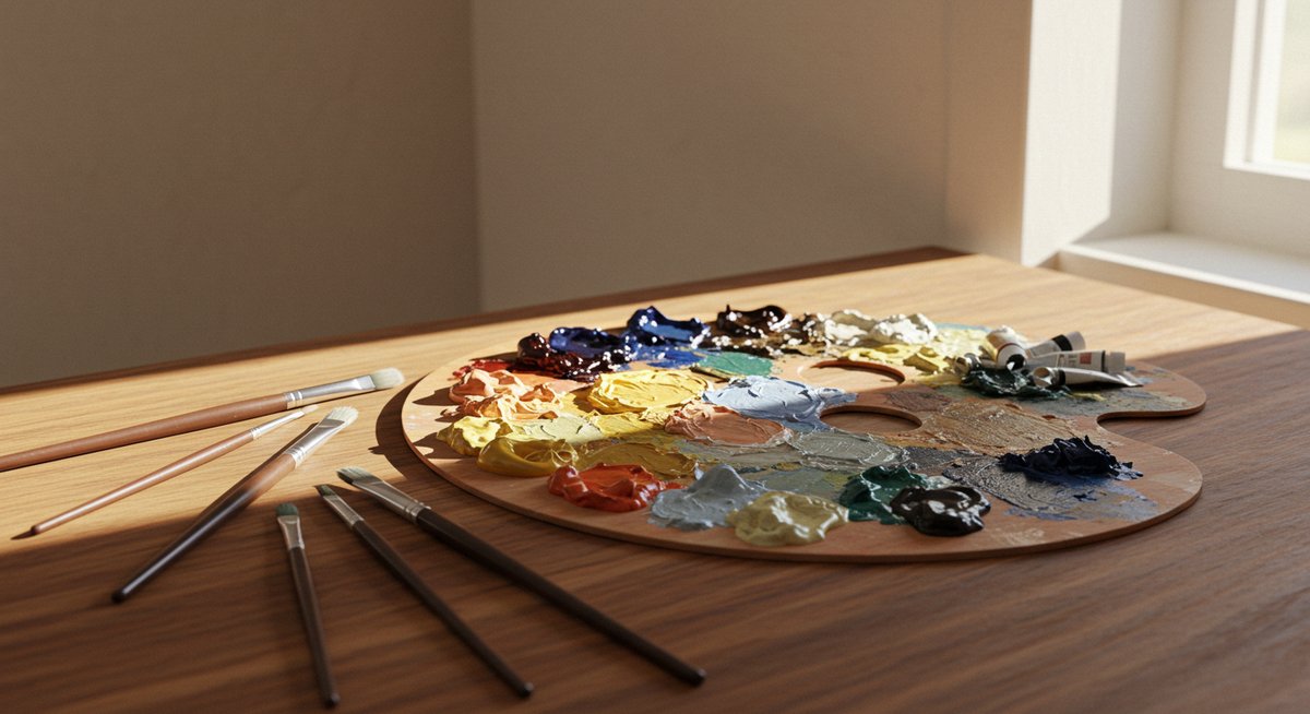 絵の具 油絵