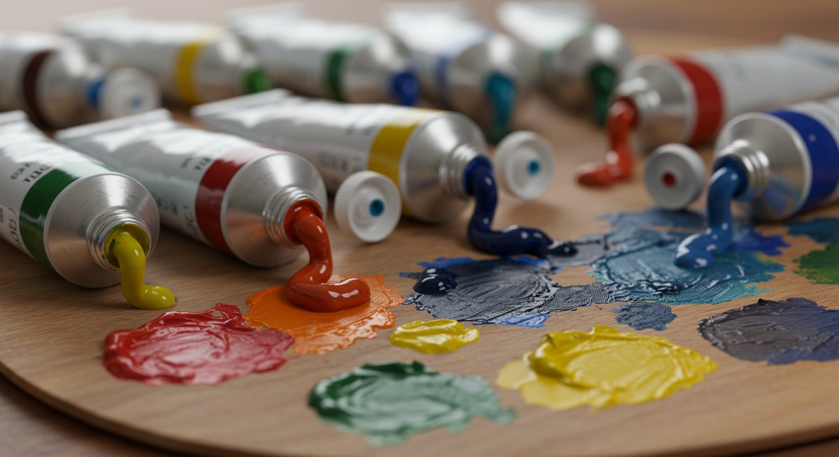絵の具 油絵