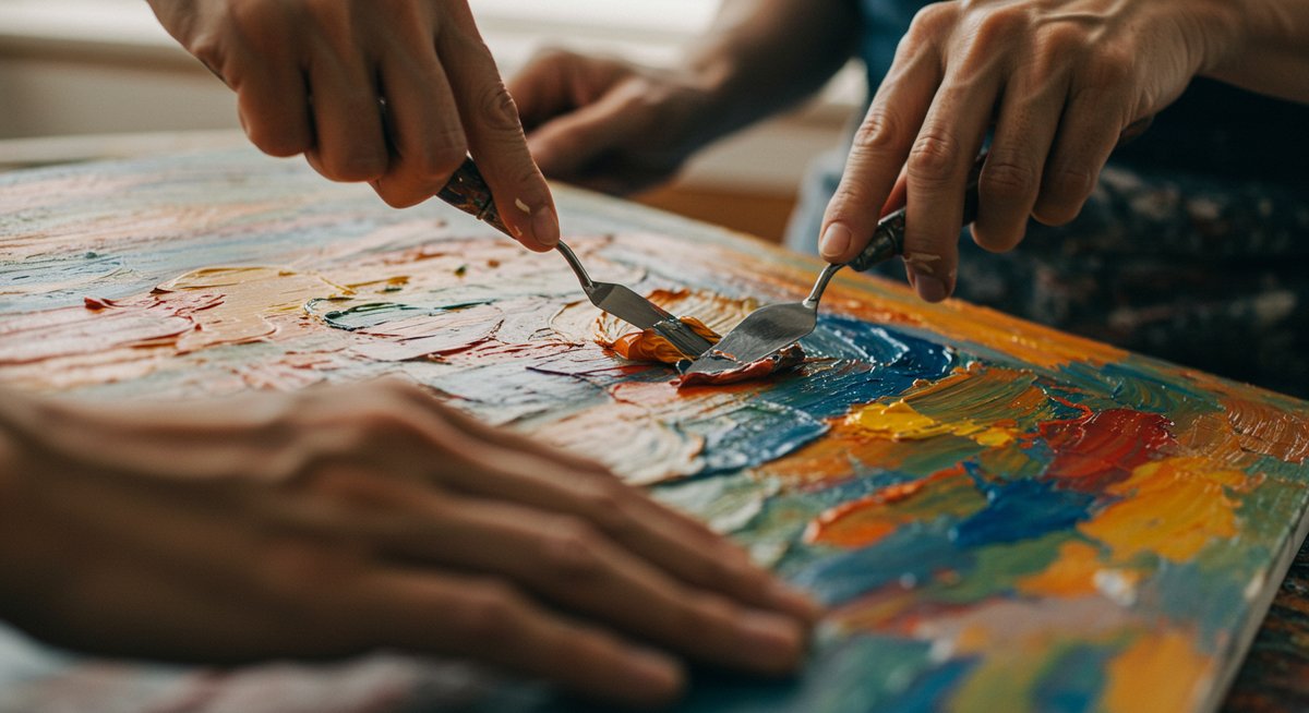 絵の具 油絵